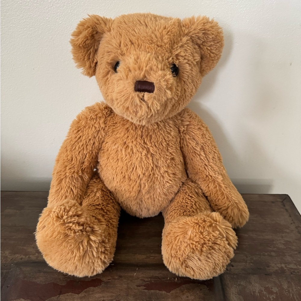 Joann‎ J Teddy Bear brown soft plush toy stuffed animal kids baby boy girl